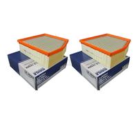 2X MAHLE / KNECHT Filtro Dell'Aria LX 1479/2