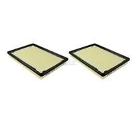 2X MAHLE / KNECHT Filtro Dell'Aria LX 1636