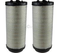 2X MAHLE / KNECHT Filtro Dell'Aria LX 1673