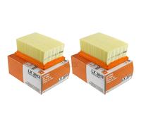 2X MAHLE / KNECHT Filtro Dell'Aria LX 3013