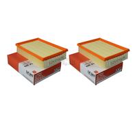 2X MAHLE / KNECHT Filtro Dell'Aria LX 343