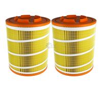 2X MAHLE / KNECHT Filtro Dell'Aria LX 3480