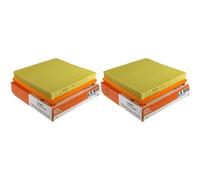 2X MAHLE / KNECHT Filtro Dell'Aria LX 500
