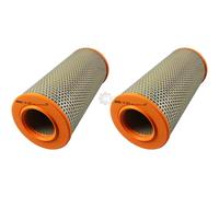 2X MAHLE / KNECHT Filtro Dell'Aria LX 610 Per IVECO Daily I Furgone