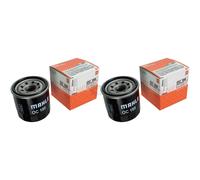 2X MAHLE / KNECHT Filtro Olio OC 195