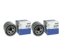 2X MAHLE / KNECHT Filtro Olio OC 205
