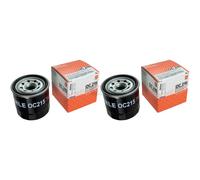 2X MAHLE / KNECHT Filtro Olio OC 215