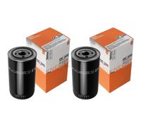2X MAHLE / KNECHT Filtro Olio OC 320