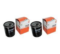 2X MAHLE / KNECHT Filtro Olio OC 495