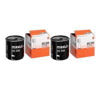 2X MAHLE / KNECHT Filtro Olio OC 534