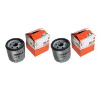 2X MAHLE / KNECHT Filtro Olio OC 91