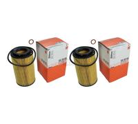 2X MAHLE / KNECHT Filtro Olio OX 153D2