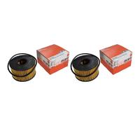 2X MAHLE / KNECHT Filtro Olio OX 191D