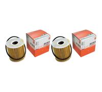 2X MAHLE / KNECHT Filtro Olio OX 192D