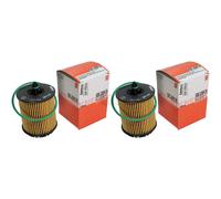 2X MAHLE / KNECHT Filtro Olio OX 258D