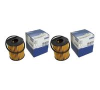 2X MAHLE / KNECHT Filtro Olio OX 371D