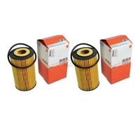 2X MAHLE / KNECHT Filtro Olio OX 401D