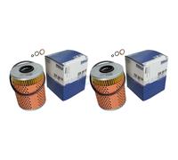 2X MAHLE / KNECHT Filtro Olio OX 68D