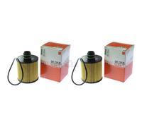 2X MAHLE / KNECHT Filtro Olio OX 779D