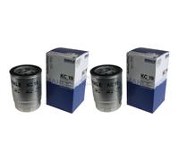 2X MAHLE / KNECHT KC 19 Filtro Carburante