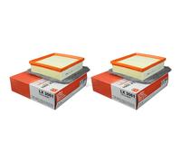 2X MAHLE / KNECHT LX 3061 Filtro Dell'Aria Per Opel Meriva B Vauxhall MK II