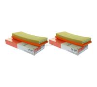 2X MAHLE / KNECHT LX 854 Filtro Dell'Aria