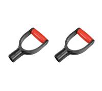 2X Manico per Vanga in Plastica Manico per Pala con Impugnatura A D, Diamet3830