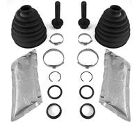 2x Manicotto Asse Set Esterno per VW Golf Bora Passat Skoda Octavia Audi Tt