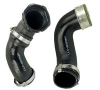 2x Manicotto Turbo per BMW X3 E83 3.0d/xDrive30d 11613405536 Superiore Inferiore