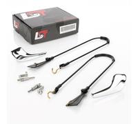 2x Maniglia Della Portiera Chromooptik Interno Bulloni Cavo Frontale SX Dx per