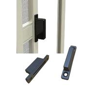 2x Maniglia maniglietta zanzariera scorrevole finestra balcone ricambi MN2005/06 in plastica colore nero