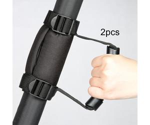 2x Maniglia per barra roll bar Cinghie per impugnatura roll bar Maniglie per