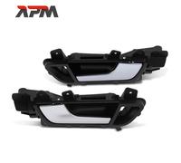 2x Maniglia Porta Interna Posteriore Sinistra Destra Argento per Audi A4 8K2 8K5