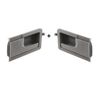 2x MANIGLIA PORTA INTERNA SX DX ANTERIORE per VW Transporter T4 90-03 GRIGIO