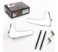 2x Maniglia Porta Interno Simil Cromo Set Sinistra e Destra per Seat Ibiza 3 III