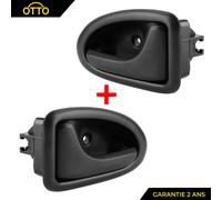 2X Maniglie Interne Porte Anteriori Nero Per LOGAN PRIMASTAR VIVARO 7700426047