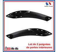 2x Maniglie Porta Interna BMW AVG AVD Nero PARTSLINE 51417279311 51417279312