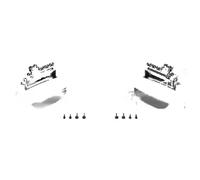 2x Maniglie TOPRAN Davanti S+D per BMW 5 E39, E39