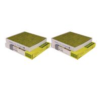 2x MANN-FILTER Biofunctional Filtro Antipolline Abitacolo per Allergici FP 2141