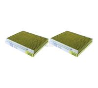 2x MANN-FILTER Biofunctional Filtro Antipolline Abitacolo per Allergici FP 2436