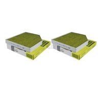 2x MANN-FILTER Biofunctional Filtro Antipolline Abitacolo per Allergici FP 2641