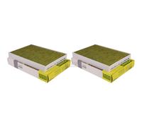 2x MANN-FILTER Biofunctional Filtro Antipolline Abitacolo per Allergici FP 2733