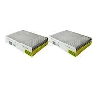 2x MANN-FILTER Biofunctional Filtro Antipolline Abitacolo per Allergici FP 2862