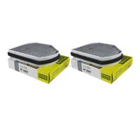 2x MANN-FILTER Biofunctional Filtro Antipolline Abitacolo per Allergici FP 2897