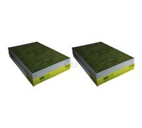 2x MANN-FILTER Biofunctional Filtro Antipolline Abitacolo per Allergici FP 3037