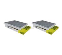 2x MANN-FILTER Biofunctional Filtro Antipolline Abitacolo per Allergici FP 3461