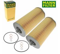2X Mann Filter H 12 110/2 X Filtro Olio Per Droegmoeller Setra Padane