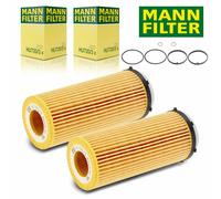 2x Mann Filter HU720/3x Filtro Olio Per BMW 3ER E90 E91-E93 5ER F10 F11 X5 E70