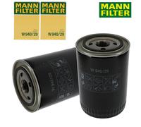 2X Mann Filter W 940/29 Filtro Olio per Porsche 911 964 911 Targa 911 Speedster