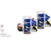 2x MANNOL Fanale Polish9801 Aufbereitungs-Set per Kunststoffscheinwerfer